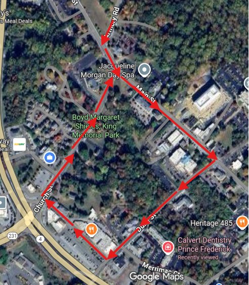 Traffic closures planned for dec. 13 calvert county holiday parade in prince frederick - photo licensed by shore news network.