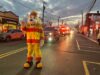 Perth amboy firefighters join city parade, remind residents to stay safe this holiday season
