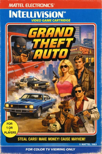 America’s 8-bit crime wave: how grand theft auto could have scandalized and changed the world in 1983 - photo licensed by shore news network.