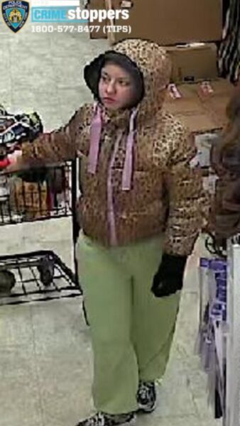 Bronx shoplifter punches senior in face during robbery - photo licensed by shore news network.