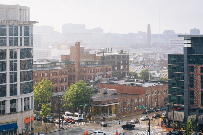 Wet saturday ahead before brisk, sunny sunday across maryland - photo licensed by shore news network.