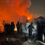 Massive 5-alarm fire tears through queens building, injures six people - photo licensed by shore news network.