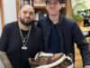 Just like mikie: son of convicted former u. S. Senator bob menendez shows off brand new air force 1 sneakers