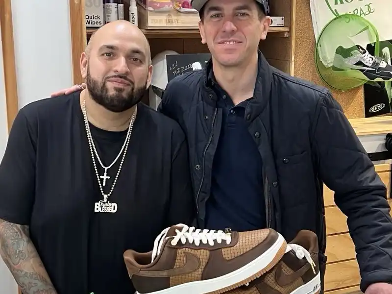 Just Like Mikie: Son of Convicted former U.S. Senator Bob Menendez Shows Off Brand New Air Force 1 Sneakers