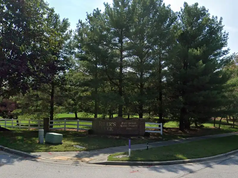 Police search wooded area in odenton for missing person