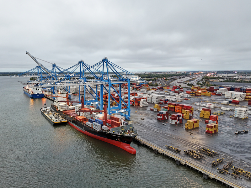 Korean firm hanwha faces scrutiny for alleged labor abuses as philadelphia port operations draw federal attention - photo licensed by shore news network.