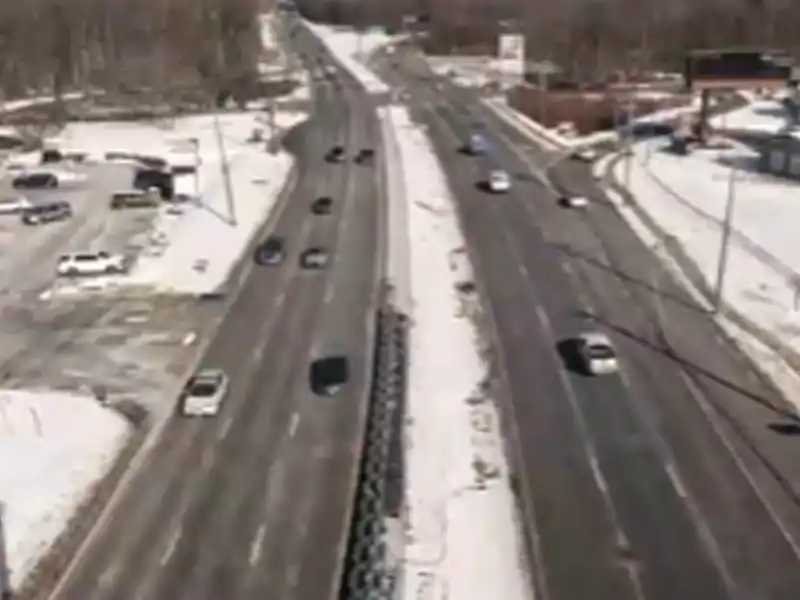 Water main break shuts down lane on route 9 south in marlboro, police warn of delays - photo licensed by shore news network.