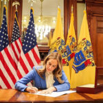 Governor mikie sherrill signs six executive orders on first day in office - photo licensed by shore news network.