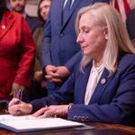 Virginia governor spanberger officially terminates state police cooperation with ice - photo licensed by shore news network.