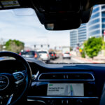 Passenger jumps from moving waymo ride after self-driving car turns onto train tracks - photo licensed by shore news network.