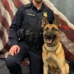 Cumberland police introduce new k9 apollo after national certification - photo licensed by shore news network.
