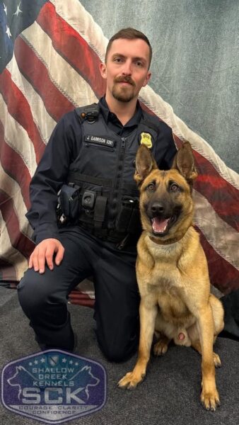 Cumberland police introduce new k9 apollo after national certification - photo licensed by shore news network.