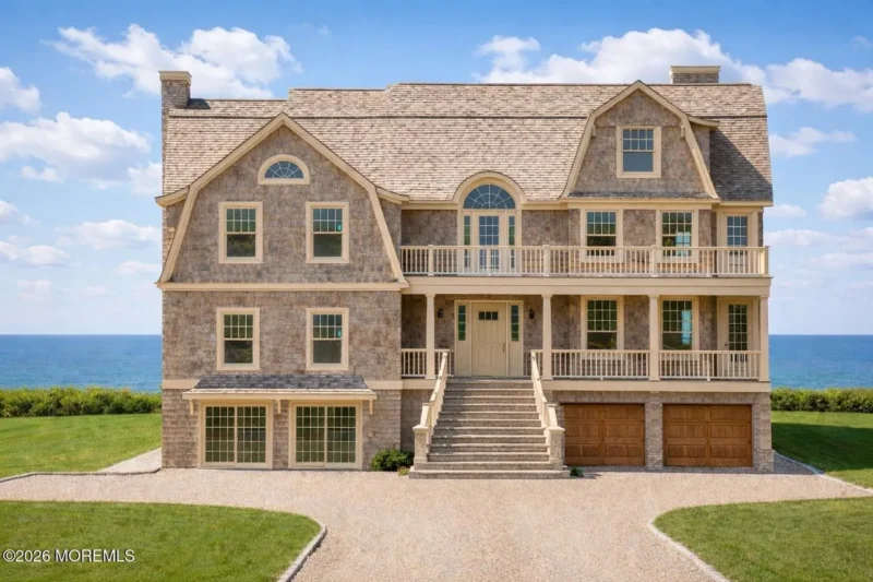 This brand new modest oceanfront jersey shore mansion could be yours for $16. 5 million - photo licensed by shore news network.