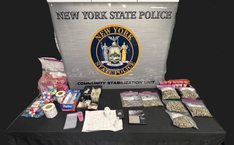 Traffic stop in hempstead uncovers large stash of drugs and cash - photo licensed by shore news network.