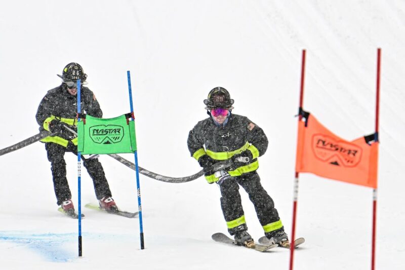 Fdny heroes race down hunter mountain to honor fallen lieutenant