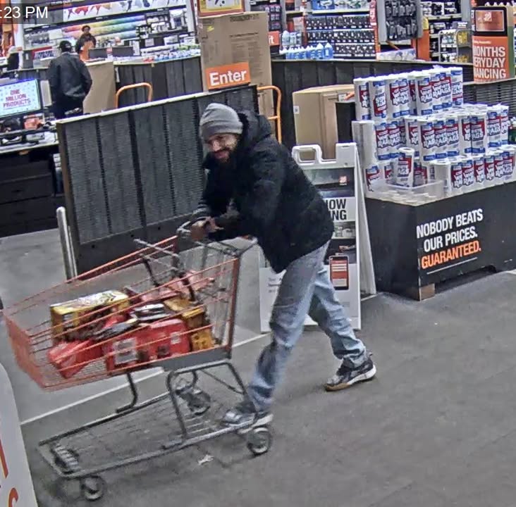 Home depot bandit caught on camera in wilkes-barre
