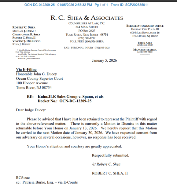 Jackson mayor hires township planning board attorney to represent her business in real estate commission lawsuit