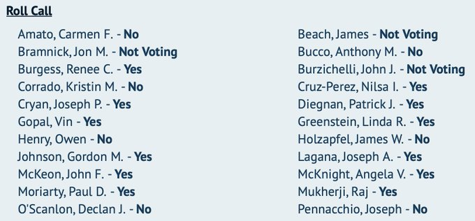 Bramnick skips key vote on immigrant trust act, codifying new jersey as a sanctuary state