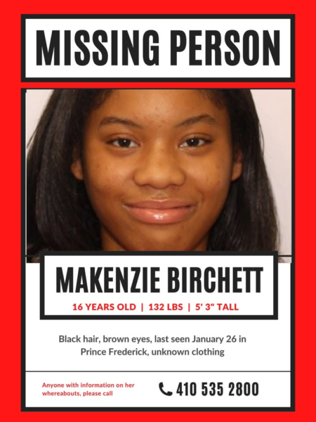 16-year-old girl missing in calvert county after mysterious disappearance