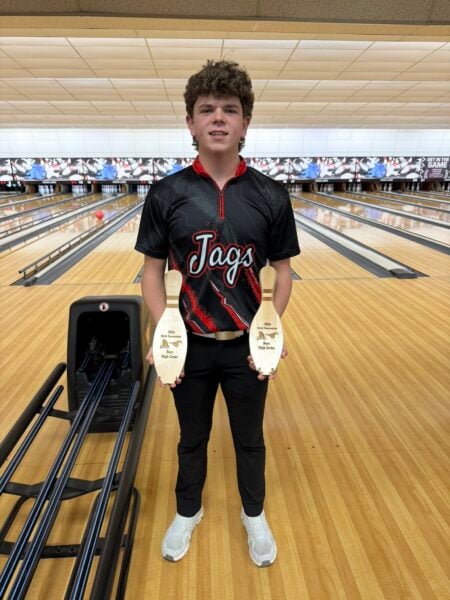Jackson township sophomore dominates brick bowling tournament with 288 high game, 780 series