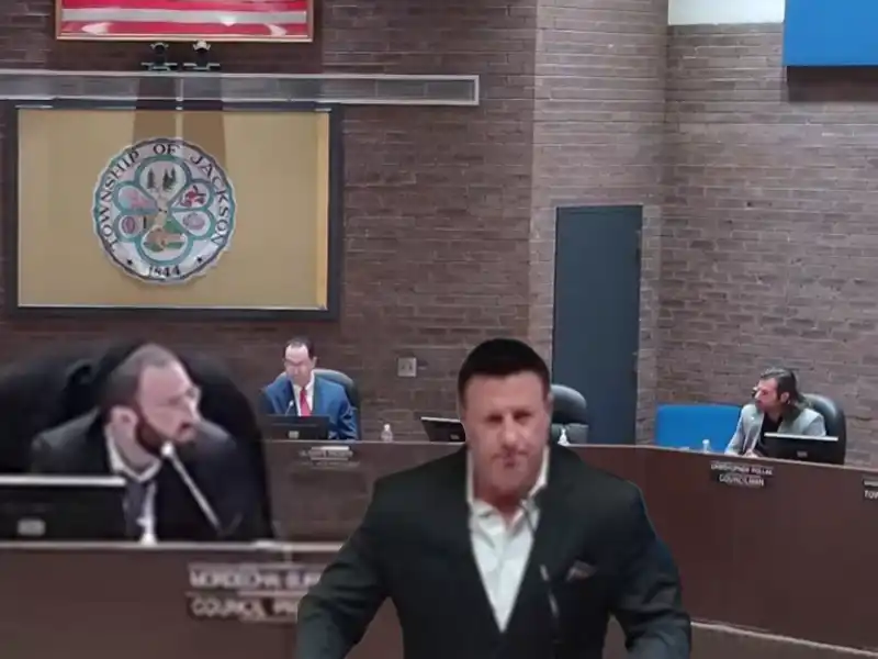 Eli shem-tov blasts jackson mayor over town hall tensions leading to millions in taxpayer funded lawsuits - photo licensed by shore news network.