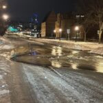 Water main break shuts down westbound duke street in alexandria overnight - photo licensed by shore news network.