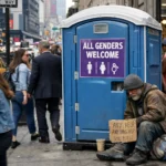 Can new york city's new street bathroom plan reduce that lingering smell of urine across the city? - photo licensed by shore news network.