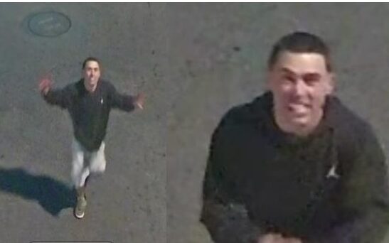 Tire slashing suspect caught on camera during car crime spree