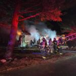 Ocean county structure fire under investigation - photo licensed by shore news network.