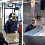 Surveillance catches suspect in newark grab and go coin heist - photo licensed by shore news network.