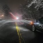Fallen tree temporarily closes route 303 in congers overnight, now reopened - photo licensed by shore news network.