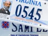 Virginia delegate moves to ban state's official confederate-themed license plates