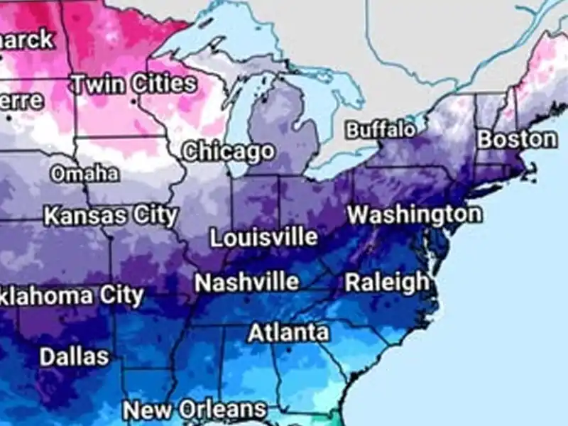 Dangerously cold temperatures across most of US this weekend Heres Whats Happening in Jersey