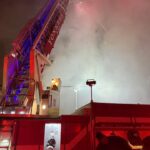 Four-alarm fire tears through school street building in overnight yonkers blaze - photo licensed by shore news network.