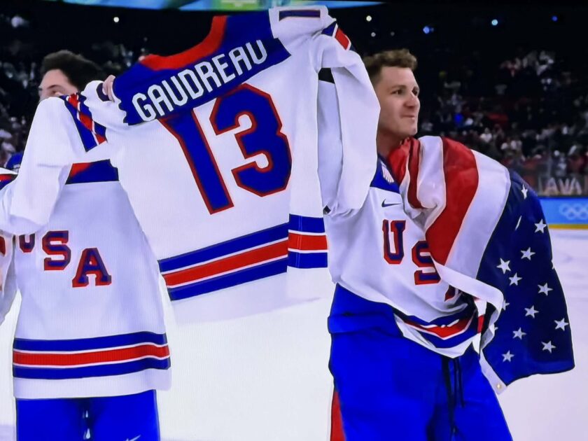 Team usa honors new jersey’s johnny gaudreau after olympic gold win