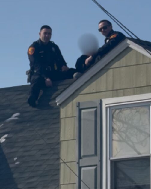 Ladder truck called to bring down boy stuck on mastic beach roof