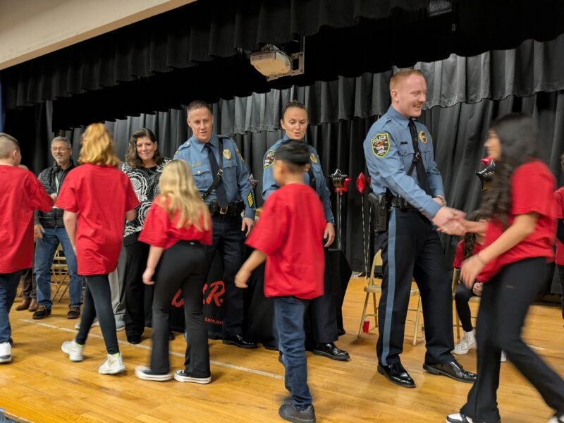 Brick township celebrates 5th grade d. A. R. E. Graduates at veterans memorial school - photo licensed by shore news network.
