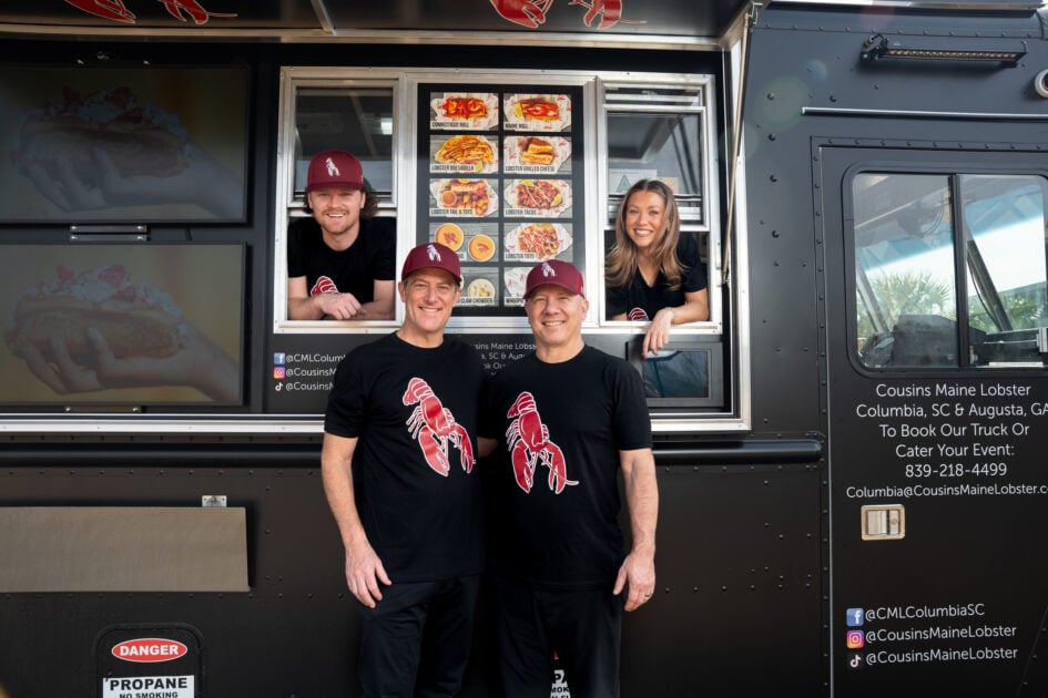 Cousins maine lobster rolls into columbia with first south carolina truck - photo licensed by shore news network.