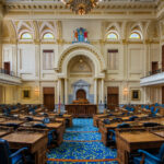 General assembly chamber of trenton. General assembly chamber of the new jersey state house