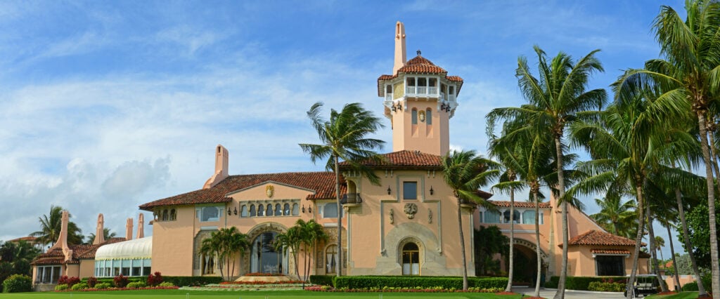 Armed man shot dead after breaching Mar a Lago security perimeter