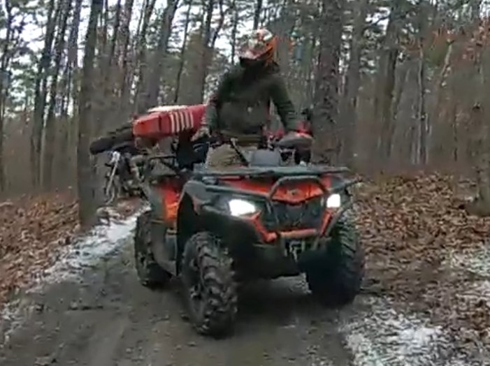 Buena vista trooper struck by atv rider who fled into nearby woods