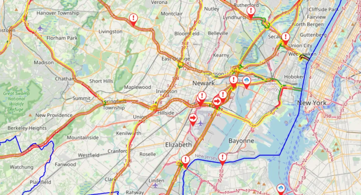 Widespread chaos on New Jersey highways as crashes continued despite emergency declaration Widespread chaos on New Jersey highways as crashes continued despite emergency declaration