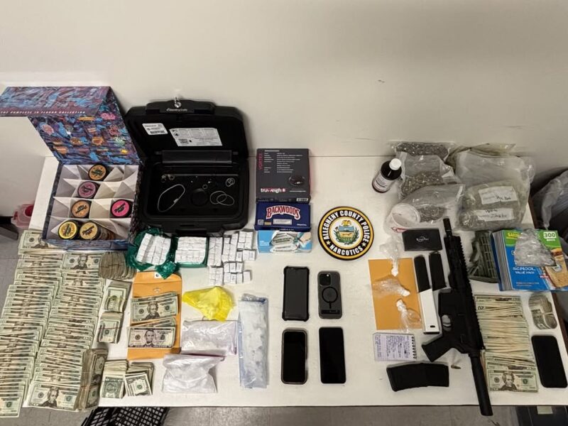 Allegheny county police seize stolen rifle, fentanyl, cocaine, and cash in penn hills raid