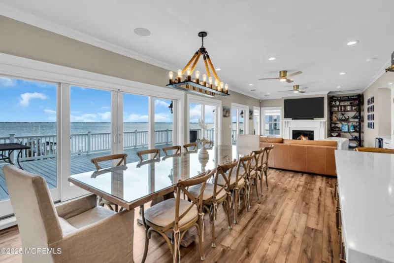 $6m bayfront mega-mansion redefines luxury living in toms river