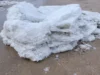 Massive ‘Icebergs’ as Big as Cars Litter a Beach in Cape May County Massive Icebergs as Big as Cars Litter a Beach in Cape May County