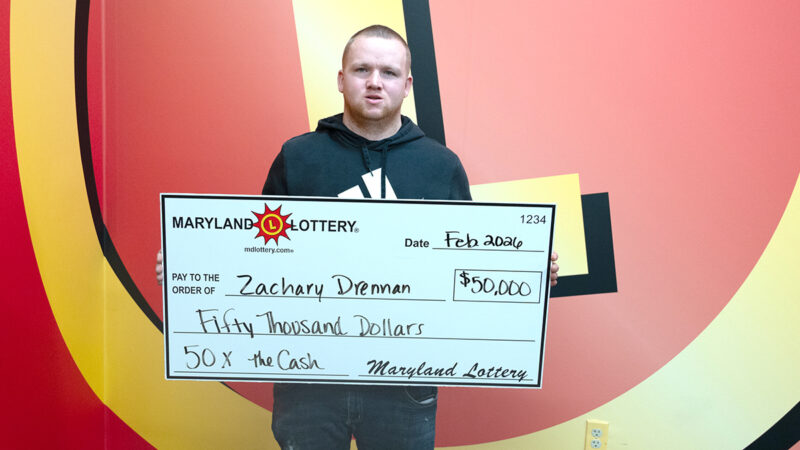 Maryland mechanic lands $50k lottery win after friend’s advice - photo licensed by shore news network.