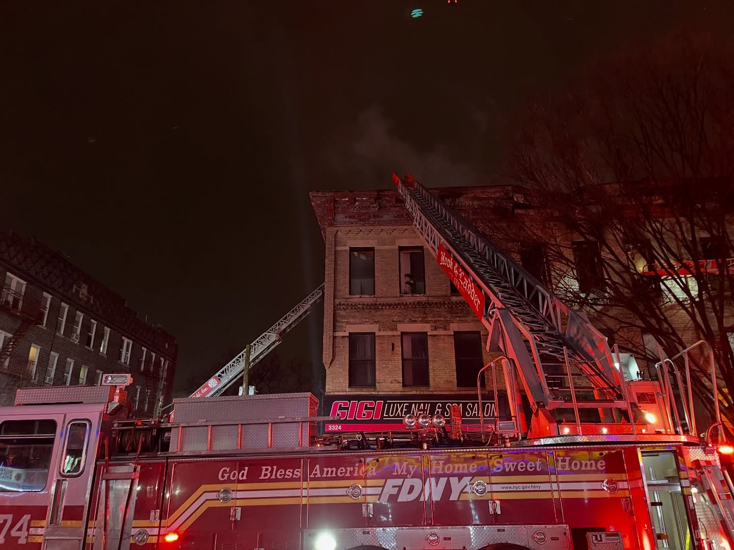 Brooklyn inferno erupts in 3 alarm blaze injuring five