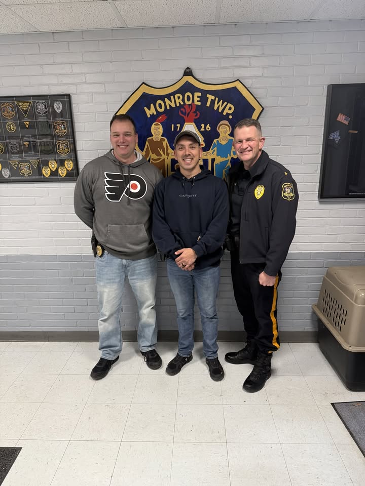 Monroe township detective honored after major gun and drug bust - photo licensed by shore news network.