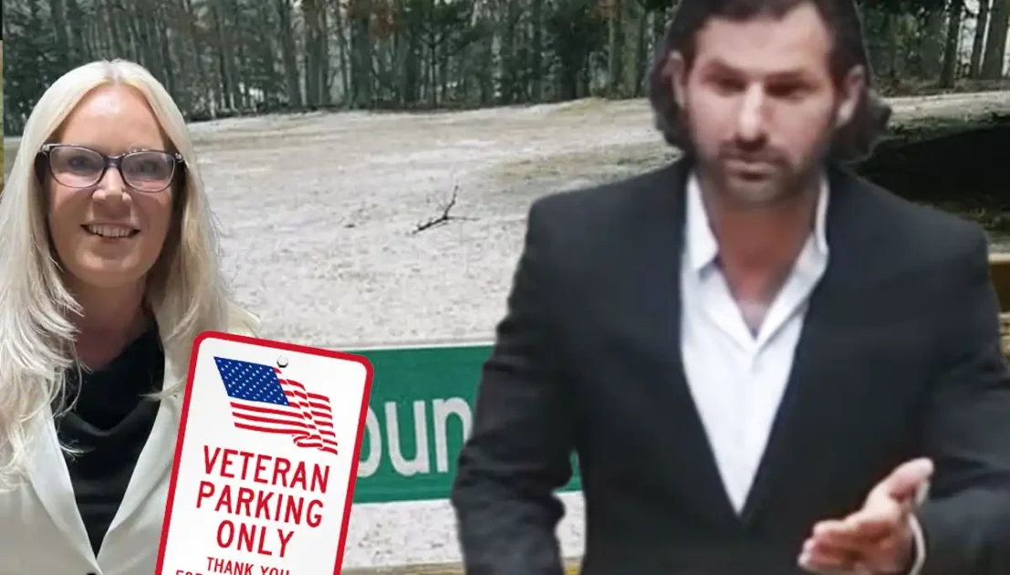 Jackson mayor under fire for flipping town hall parking spot long reserved for veterans for herself - photo licensed by shore news network.