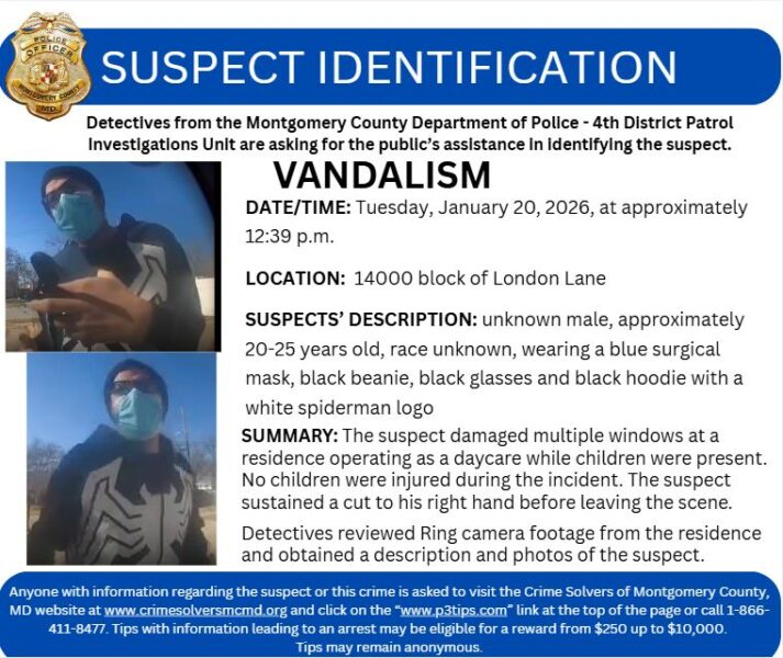 Daycare windows shattered in montgomery county as kids inside - photo licensed by shore news network.